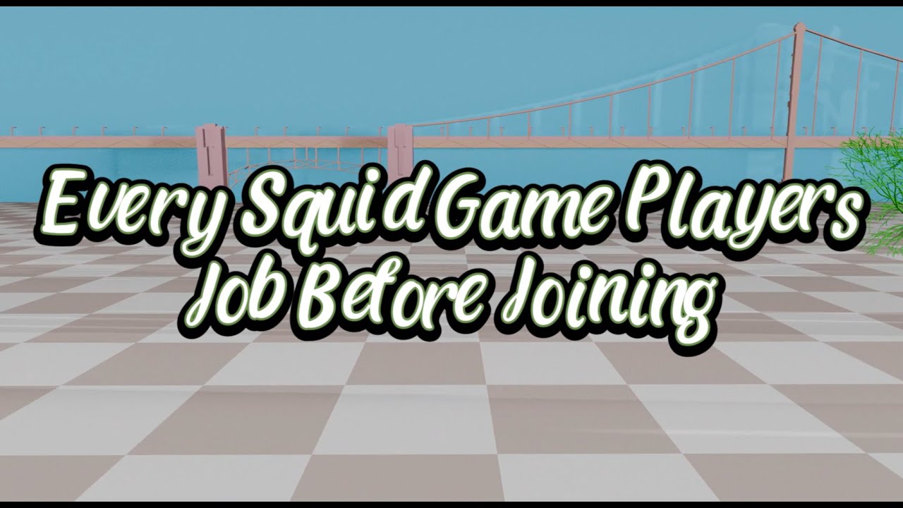 Every Squid Game PlayersJob Before Joining