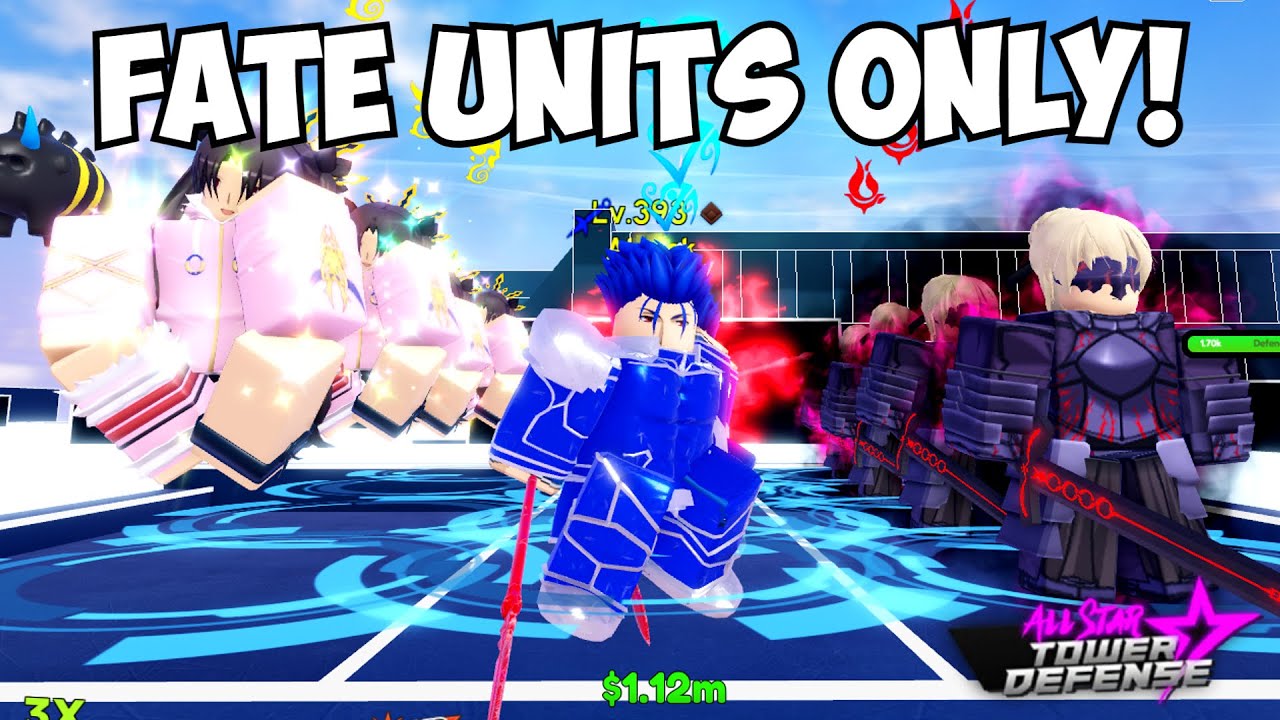 New OP Fate Units Vs Infinite Mode! | ASTD Challenge Ft. Lancer 6 Star