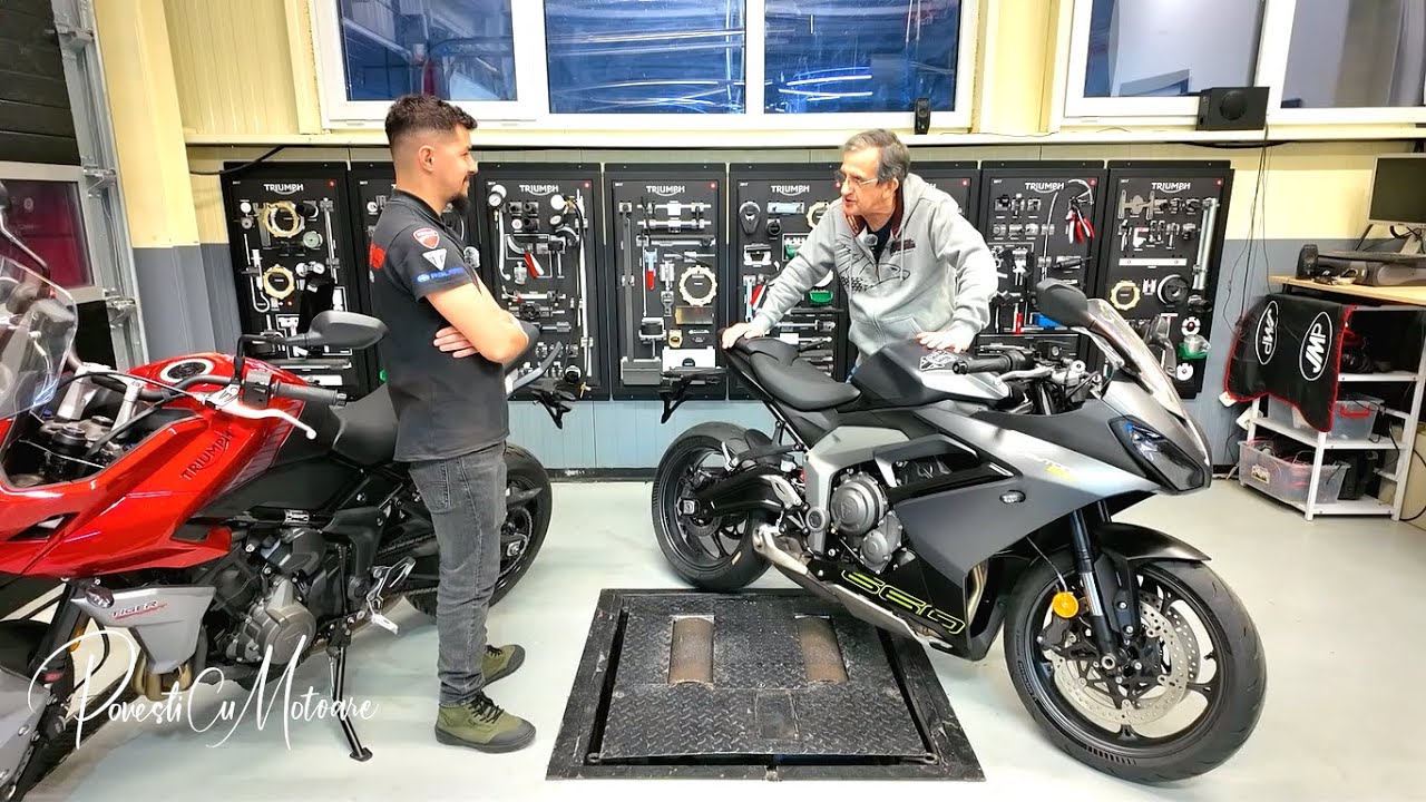 Unitatea service autorizată Triumph a firmei Madras Moto Company din Iași