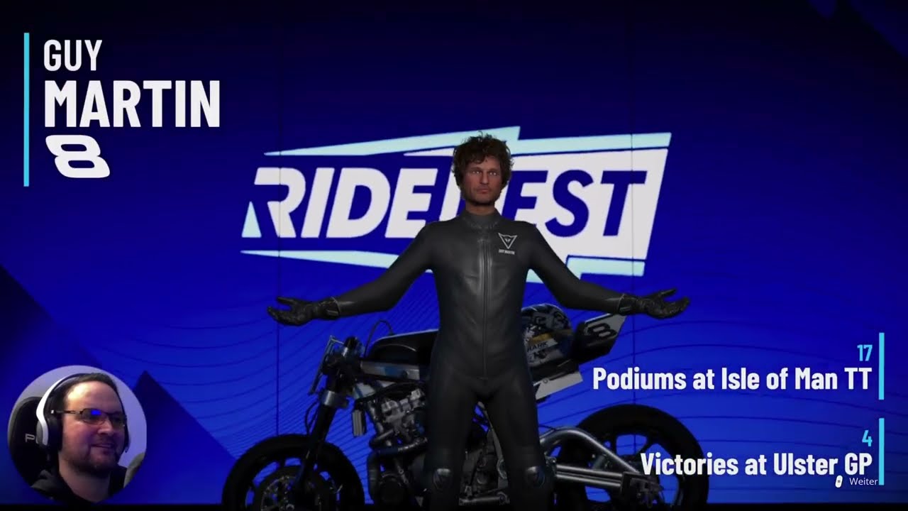 Guy Martin Road Racing Show Ride 6 Karriere Modus