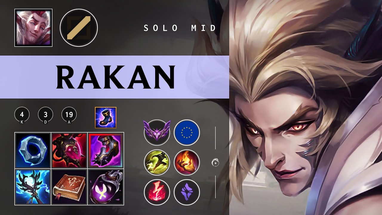 Rakan Mid vs Lux - EUW Master Patch 26.01