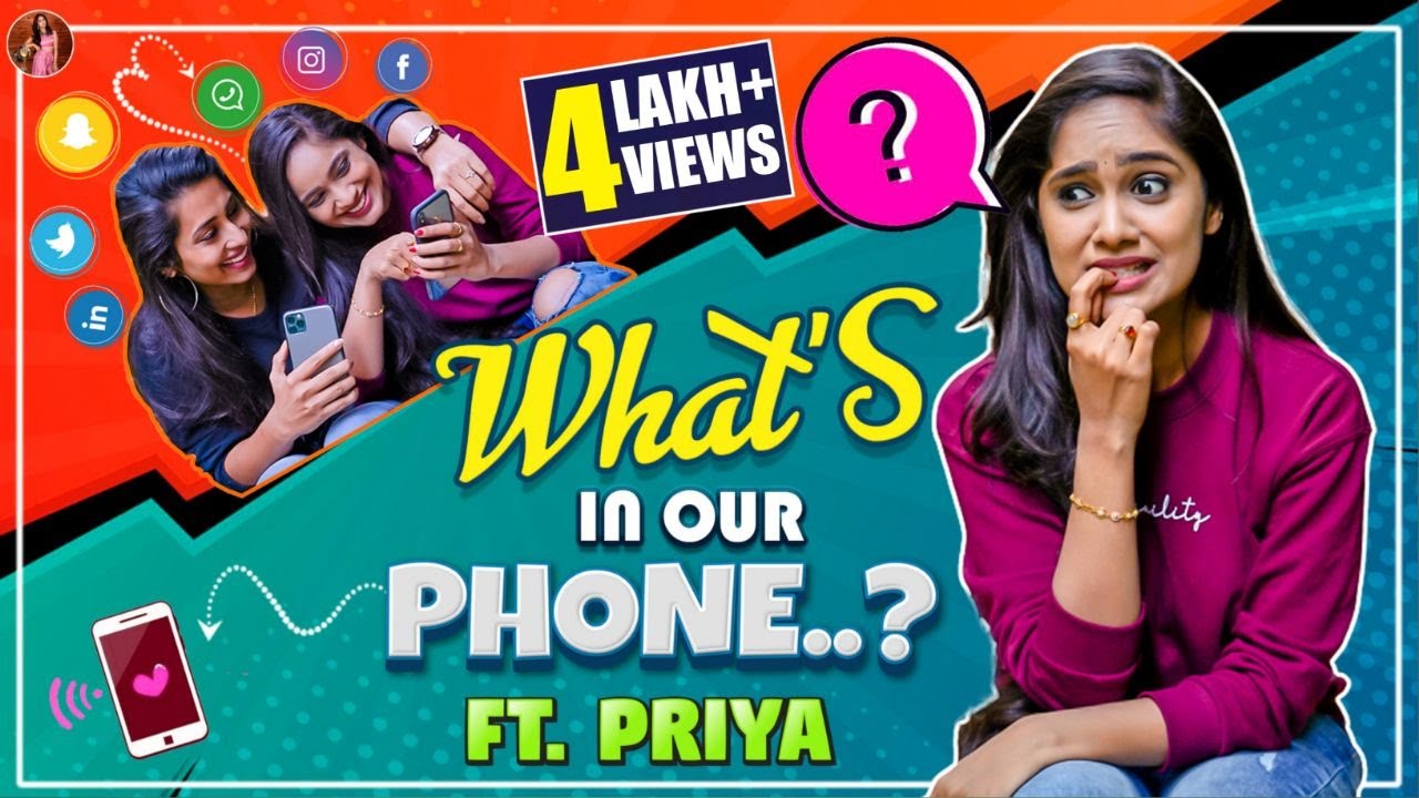 What's in My Phone | నా ఫోన్ లో ఏమున్నాయి  | Tejaswini Gowda💃🏻