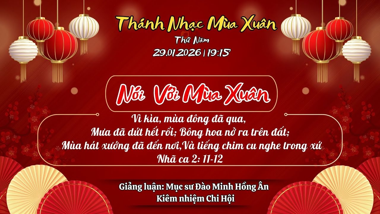 THÁNH NHẠC XUÂN TRONG CHÚA