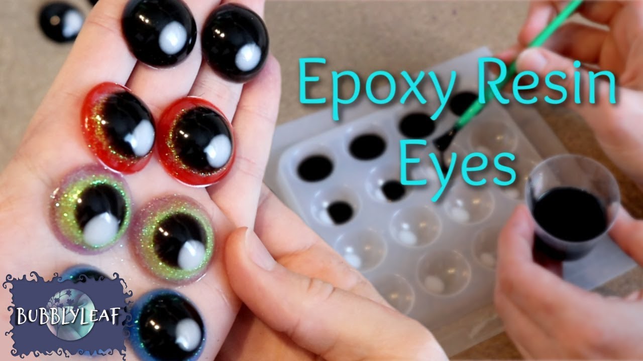 DIY Epoxy Resin Eyes || ArtDoll Tutorial