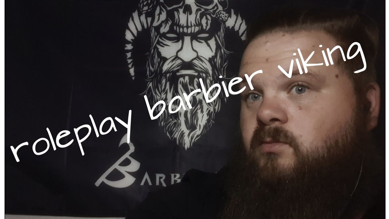 #asmr #frasmr #roleplay #roleplayviking FR ASMR: ROLEPLAY BARBIER VIKING ( rasage traditionnel )