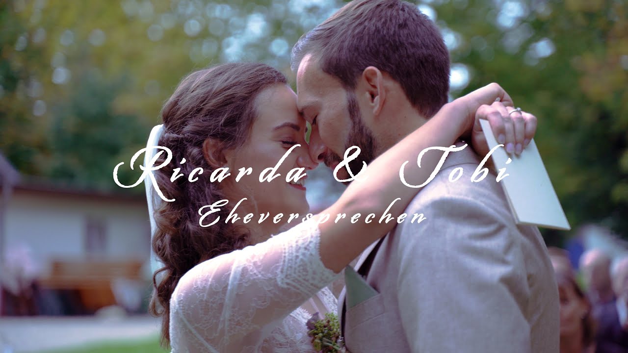 Hochzeitsvideo emotionale Eheversprechen | Ricarda&Tobi | Boho Hochzeit | freie Trauung
