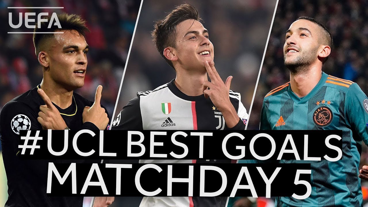 MARTÍNEZ, DYBALA, ZIYECH: #UCL BEST GOALS, Matchday 5