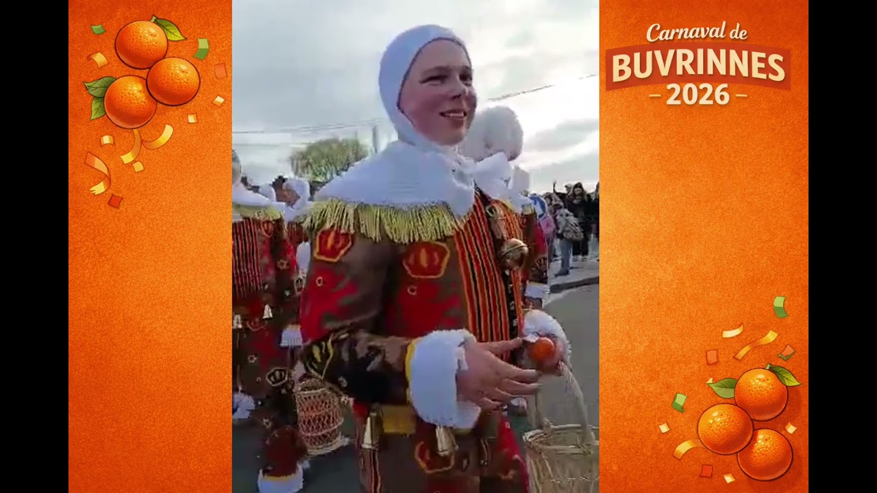 CARNAVAL DE BUVRINNES 2026 : Cortège du dimanche 