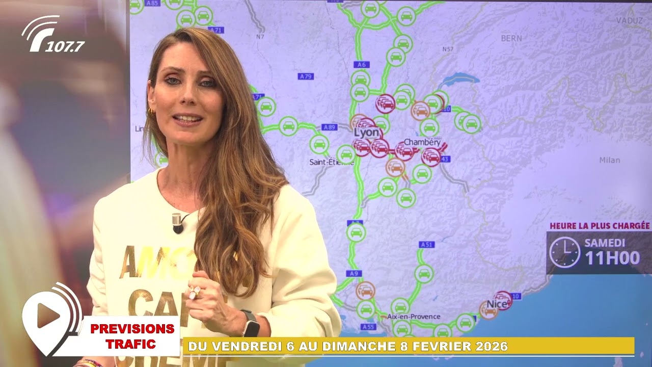 PRÉVISIONS TRAFIC – 1er week-end des vacances d'hiver