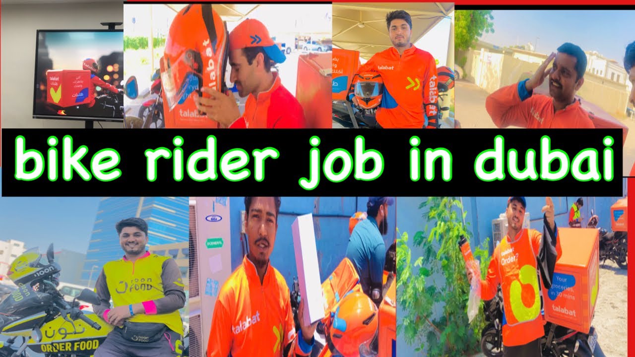 Bike Rider Job in Dubai | Delivery Order kaise pickup or Drop karte Hain