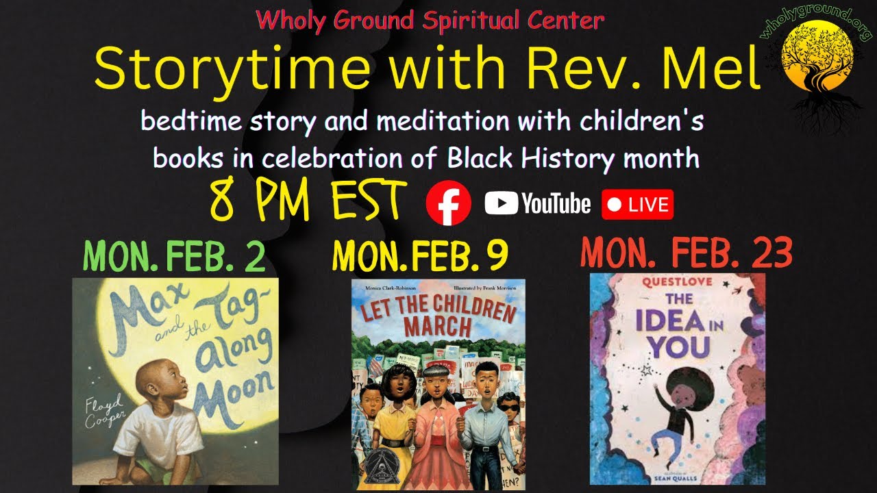 Storytime with Rev. Mel and Camdyn