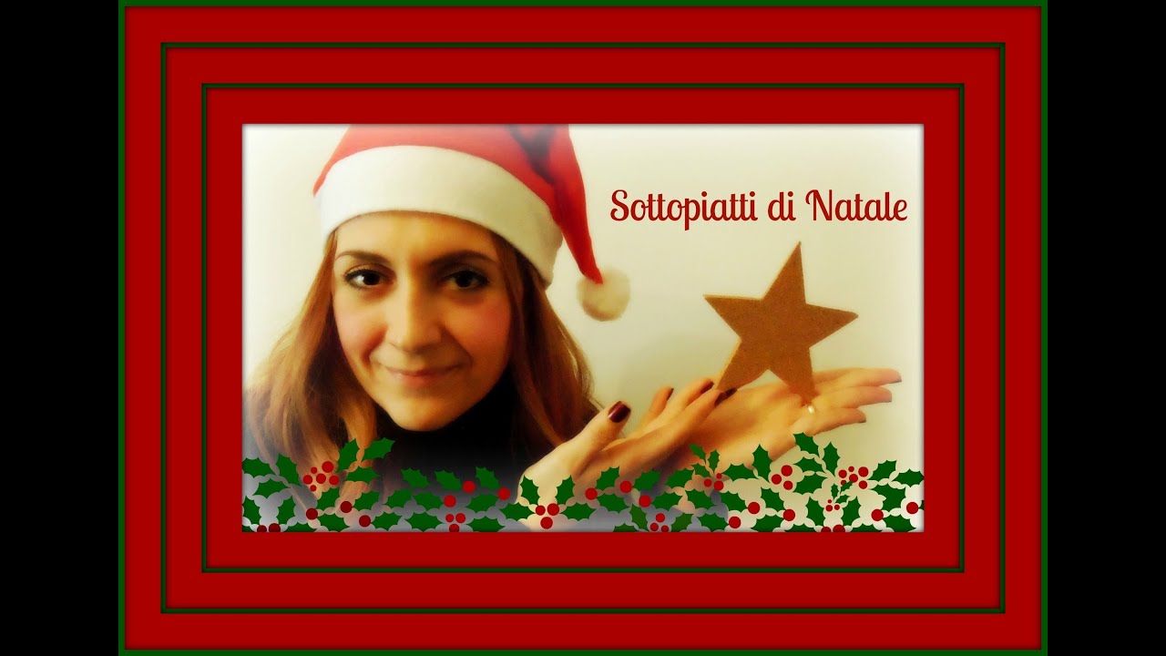 Sottopiatti di Natale in Sughero (Fai da Te) - Arte per Te-