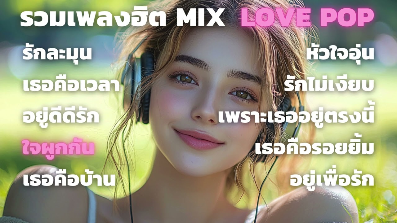 รวมเพลงฮิต MIX LOVE POP เพลงเพราะ ฟังสบาย Vol.166