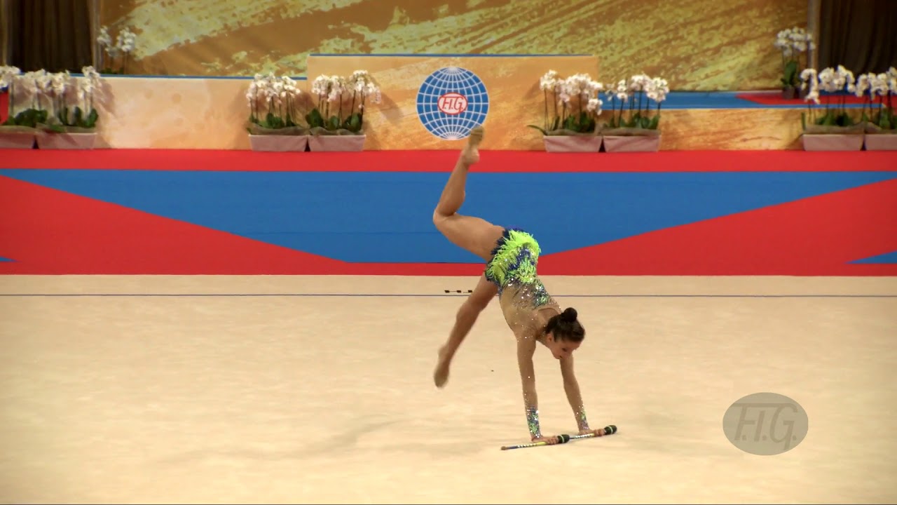VERDES Andreea (ROU) - 2018 Rhythmic Worlds, Sofia (BUL) - Qualifications Clubs