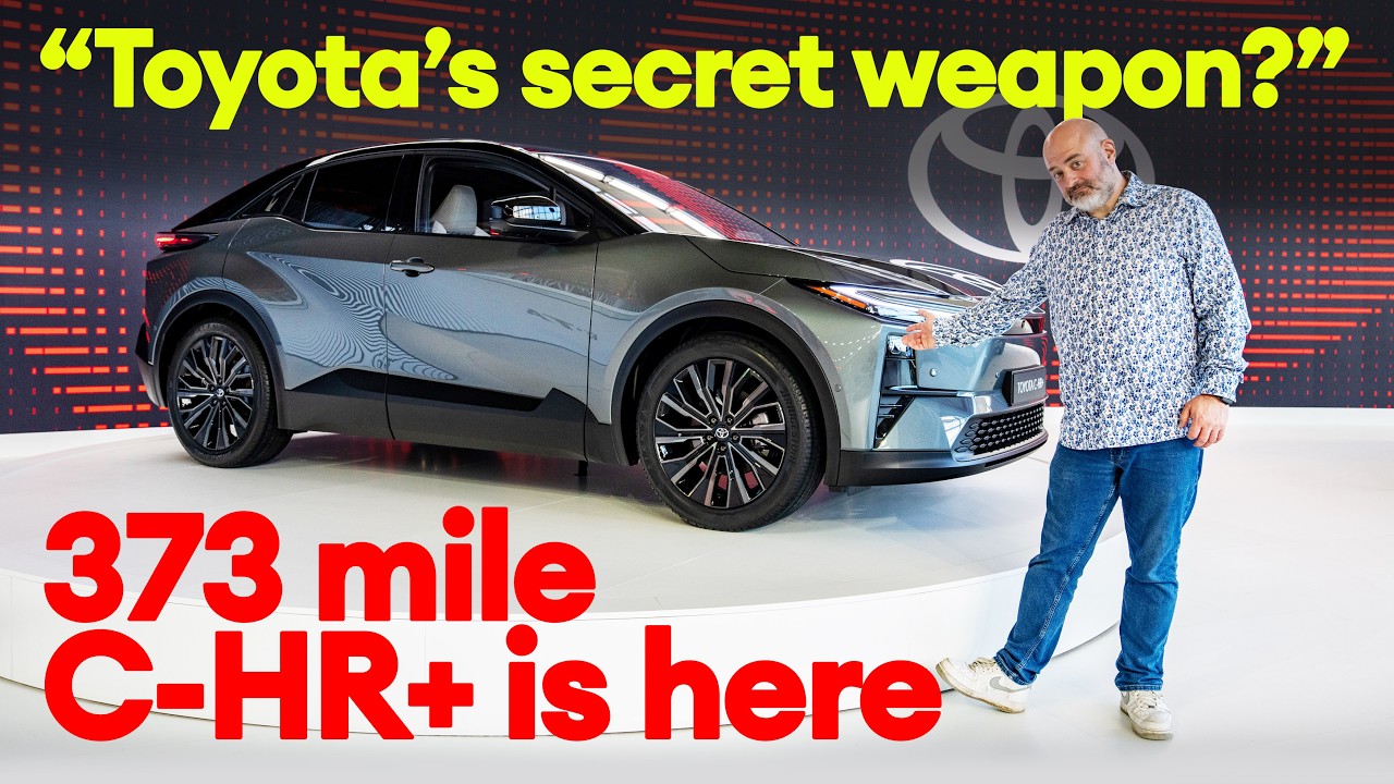 FIRST LOOK: Toyota&rsquo;s future EVs revealed. Will the 373 mile C-HR+ be a gamechanger?