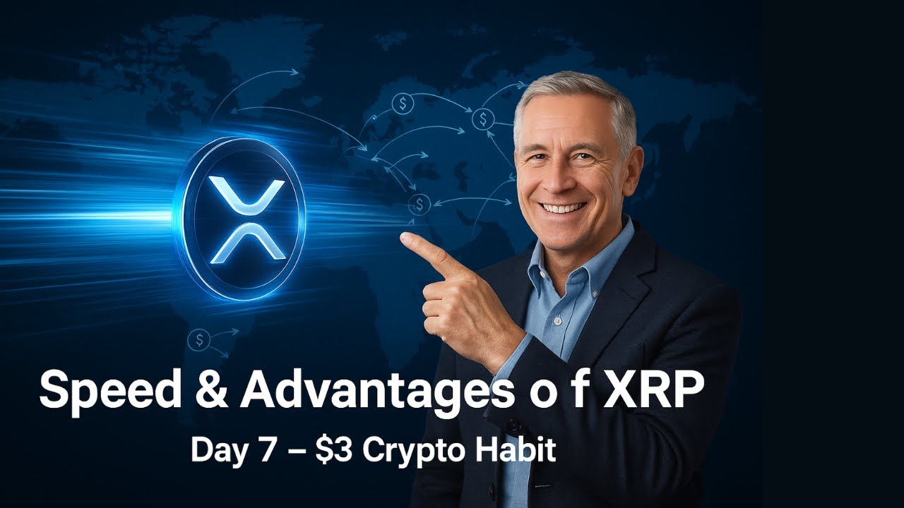 Day 7 - $3 Crypto Habit   Speed & Advantages of XRP