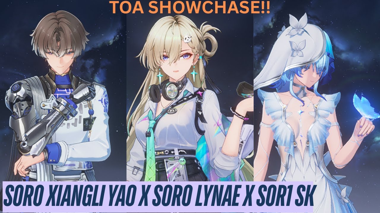 S0R0 Xiangli yao x S0R0 Lynae x S0R1 SK | TOA clear |Wuthering Waves 3.0.
