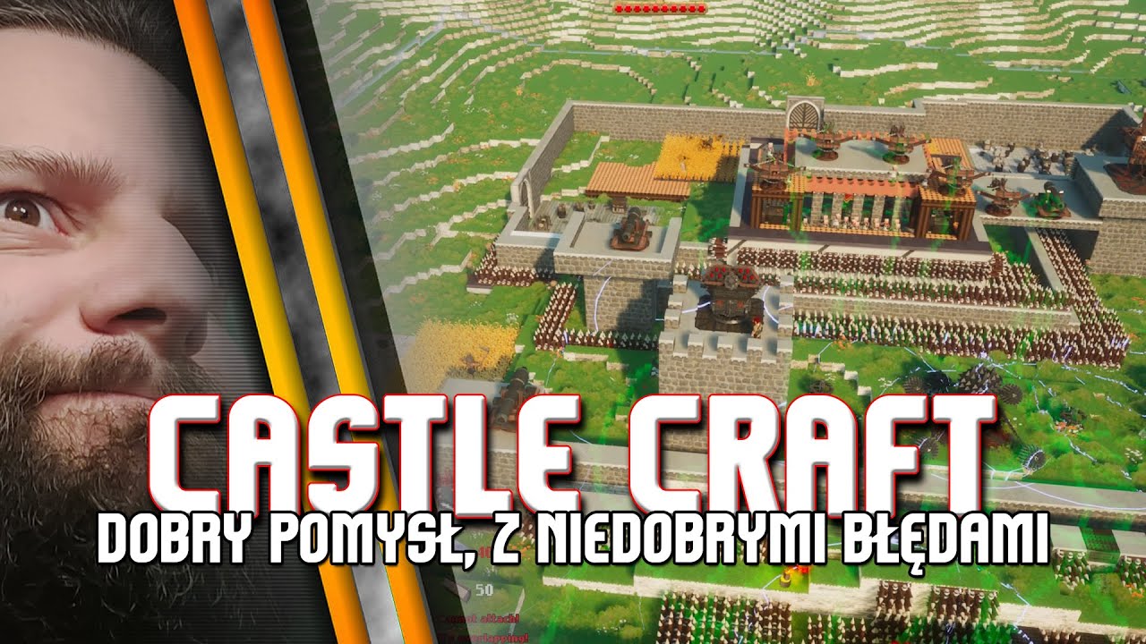 Castle Craft / Sześcienny castle defense, w 3D, z budowaniem zamczyska!