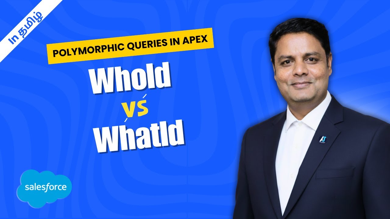 Apex Polymorphic Queries Tamil | WhoId & WhatId in English | TYPEOF in SOQL | Ft. Nagarajan | AJSD