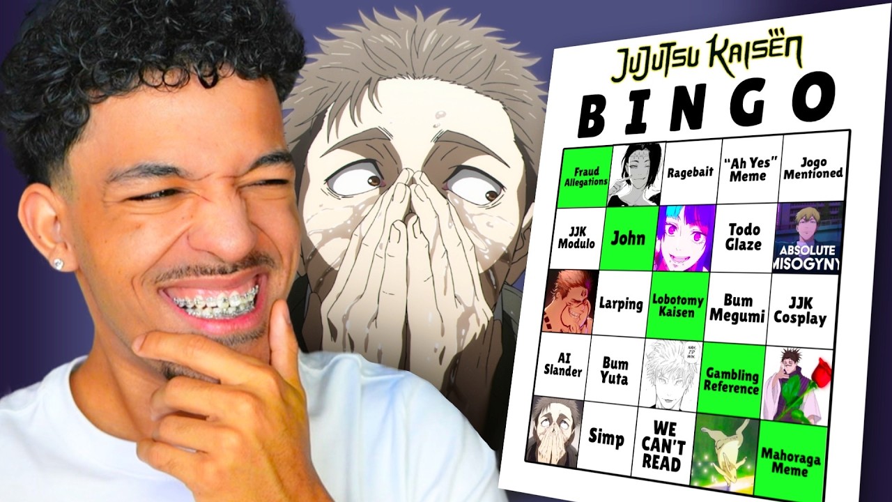 JUJUSTU KAISEN BINGO