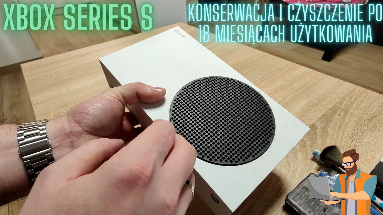 Xbox series S - konserwacja po 18 miesiącach.
