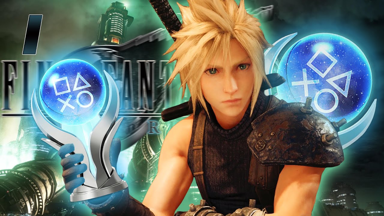 a PLATINA do FINAL FANTASY 7 REMAKE #1 - PS4