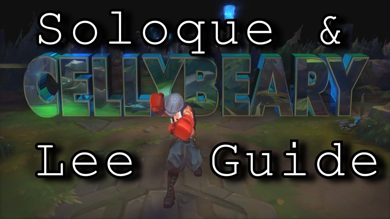 Cellybeary’s Soloqueue, Jungle & Lee Sin Guide