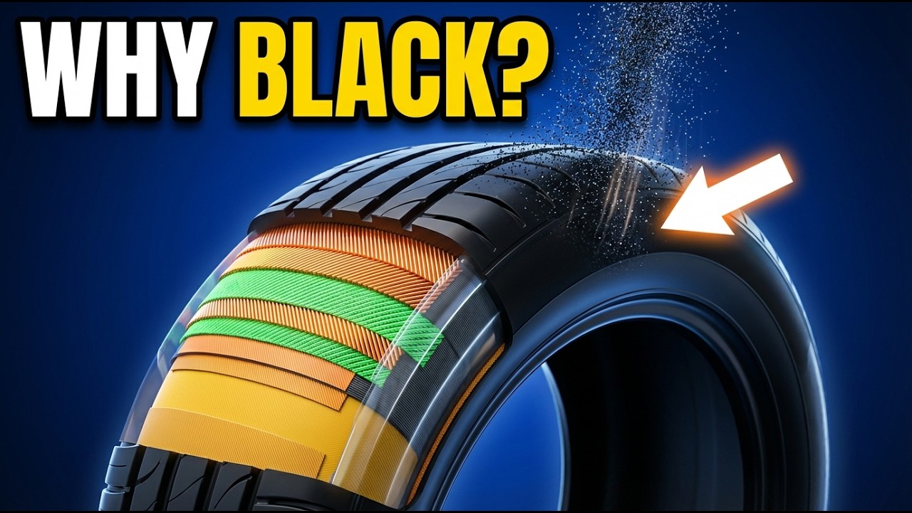 Why Are Car Tires Black Instead of Other Colors?