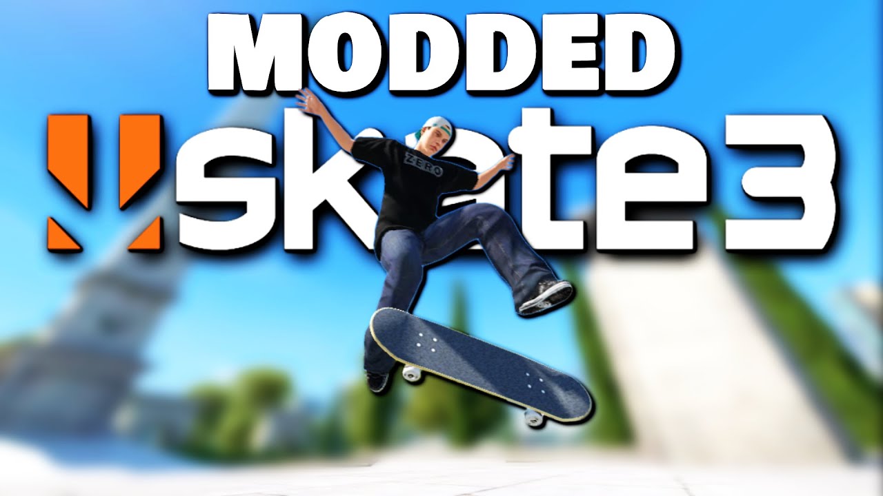 MODDED SKATE 3 - Getting Ultra Realistic Tricks!