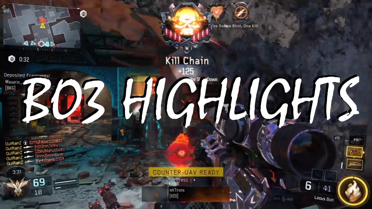 Crazy Sniper Clips!! (BO3 Highlights)