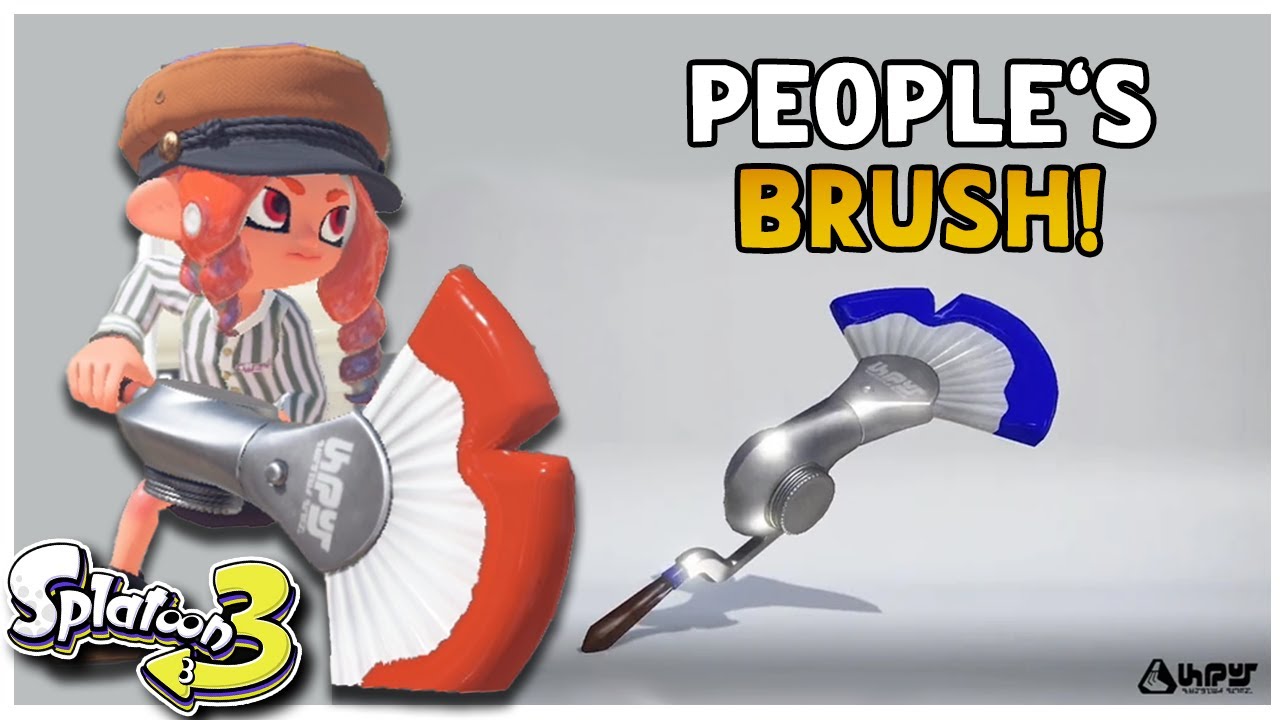 The LEAST Painful Brush to Use in Splatoon 3
