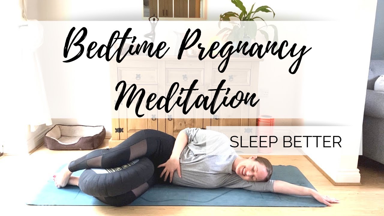 PRENATAL MEDITATION FOR A BETTER NIGHTS SLEEP | Bedtime meditation with LEMON Yoga