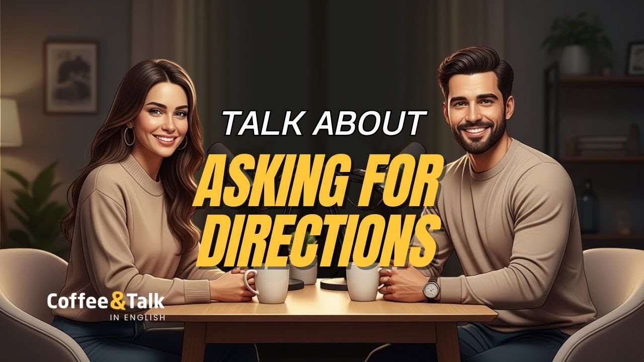 Asking for Directions in English ☕🗺️ | Real Life Conversation Practice