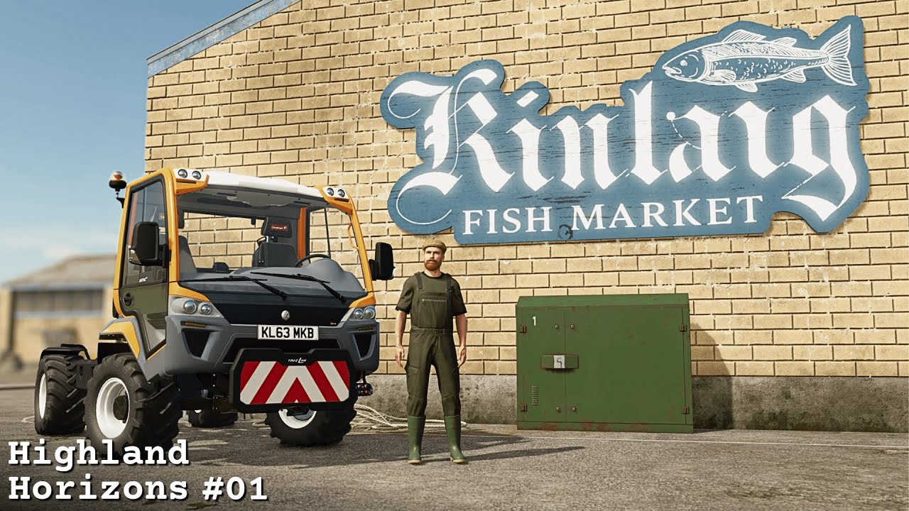 NEW SERIES - Starting Fresh in Kinlaig - Highland Horizons E01 - FS25 - Highland Fishing Expansion