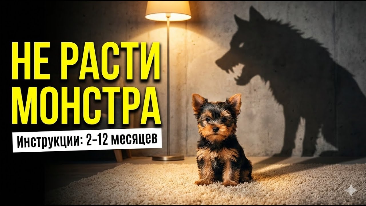 Как воспитать ИДЕАЛЬНОГО йорка Пошаговая схема Туалет, Команды, Социализация