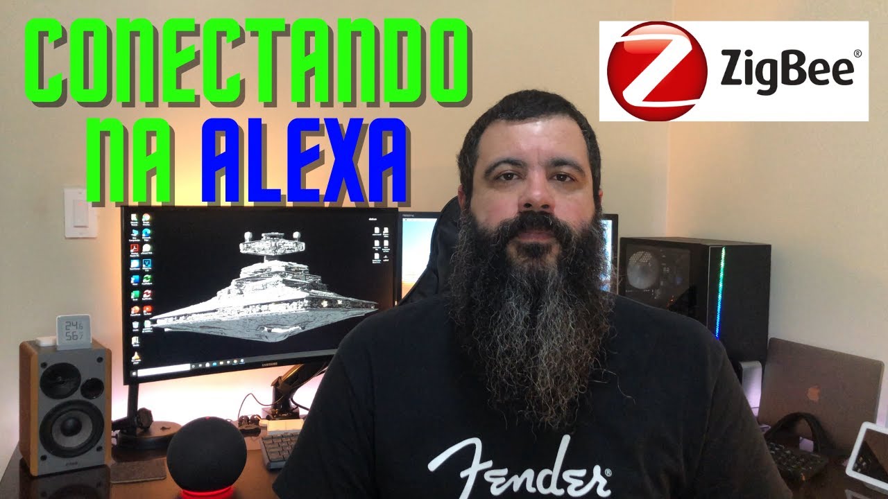 Como conectar dispositivo Zigbee na Alexa - Amazon Echo 4