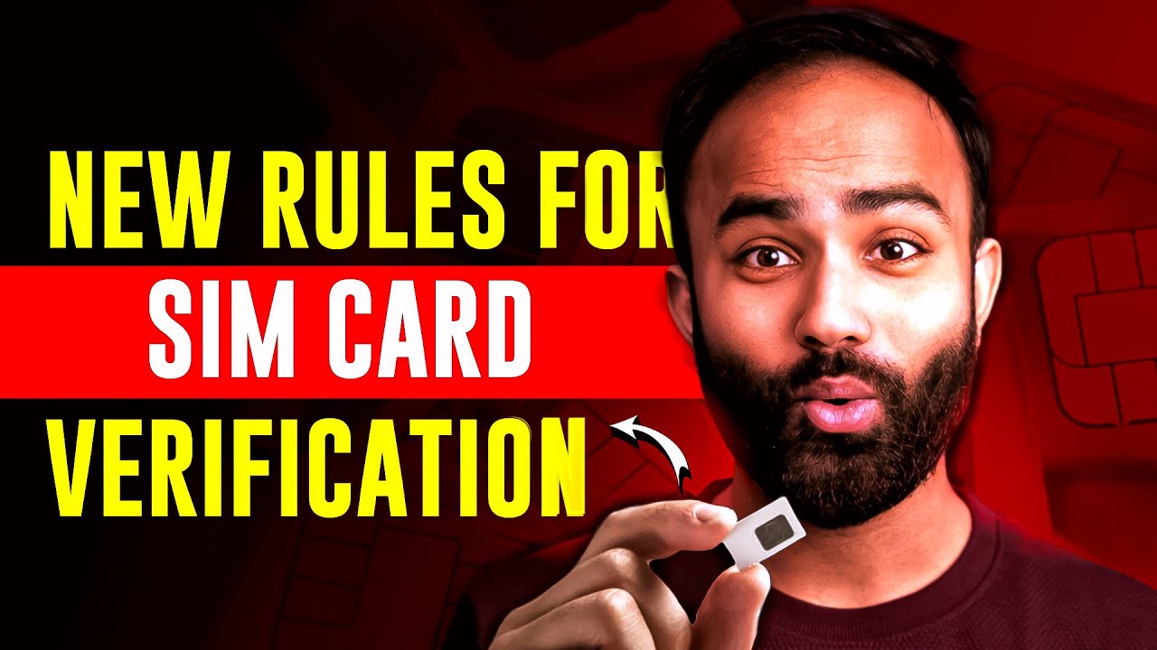 Government Ne Diye SIM Card Ke Liye New Rules [Fraud Rok Payenge?]