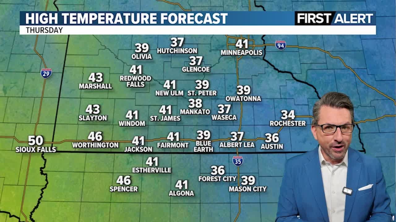 Goodbye cold, 40s and even 50s ahead