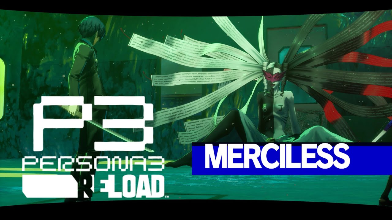 Persona 3 Reload - Priestess Full Moon Boss Fight (Merciless)