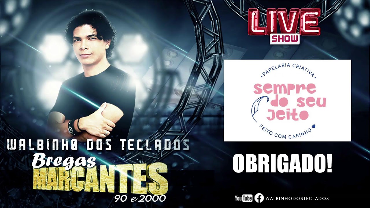13/01/2022- Live Walbinho dos Teclados