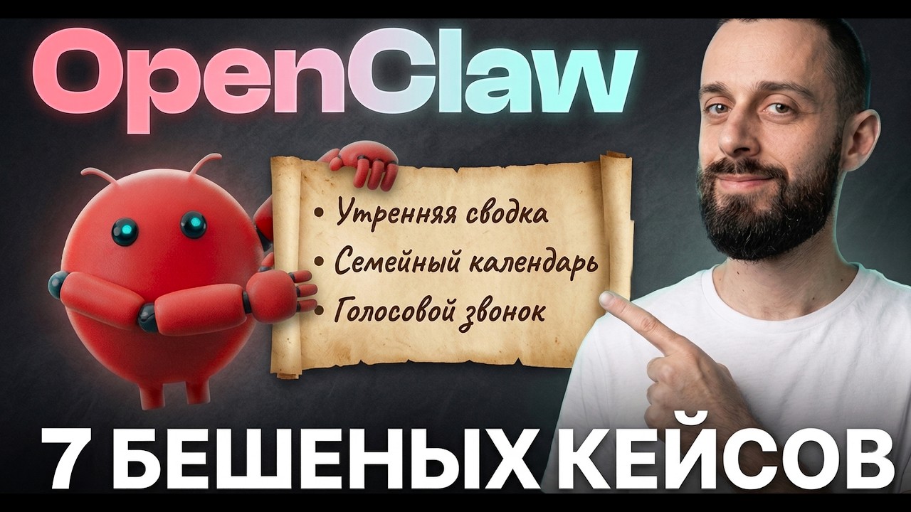 OpenClaw: 7 автоматизаций которые экономят мне 100 часов в неделю