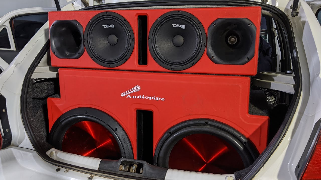 INSTALACIÓN SUBWOOFERS AUDIOPIPE 15