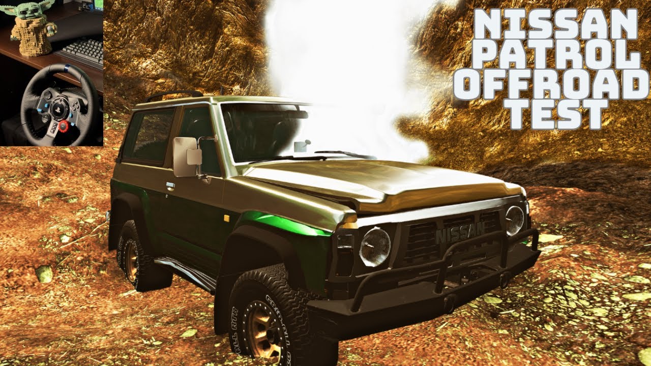 Nissan Patrol Y60 offroad in BeamNG.Drive gameplay