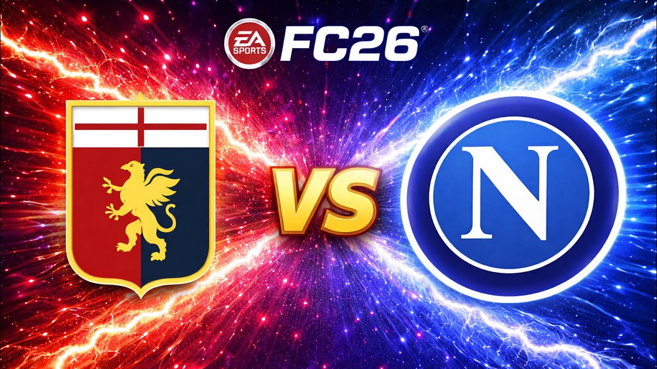 Genoa vs Napoli - Full Match Gameplay | EA SPORTS FC 26