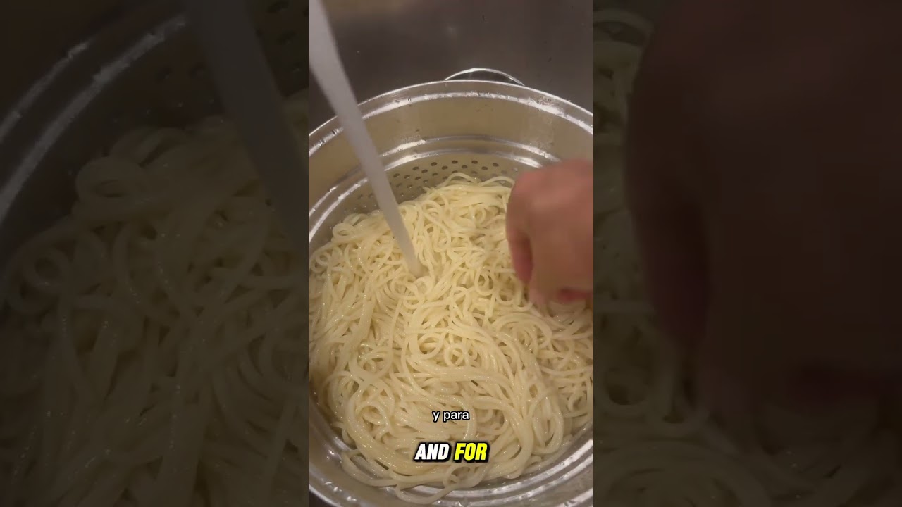 Espagueti con carne molida 