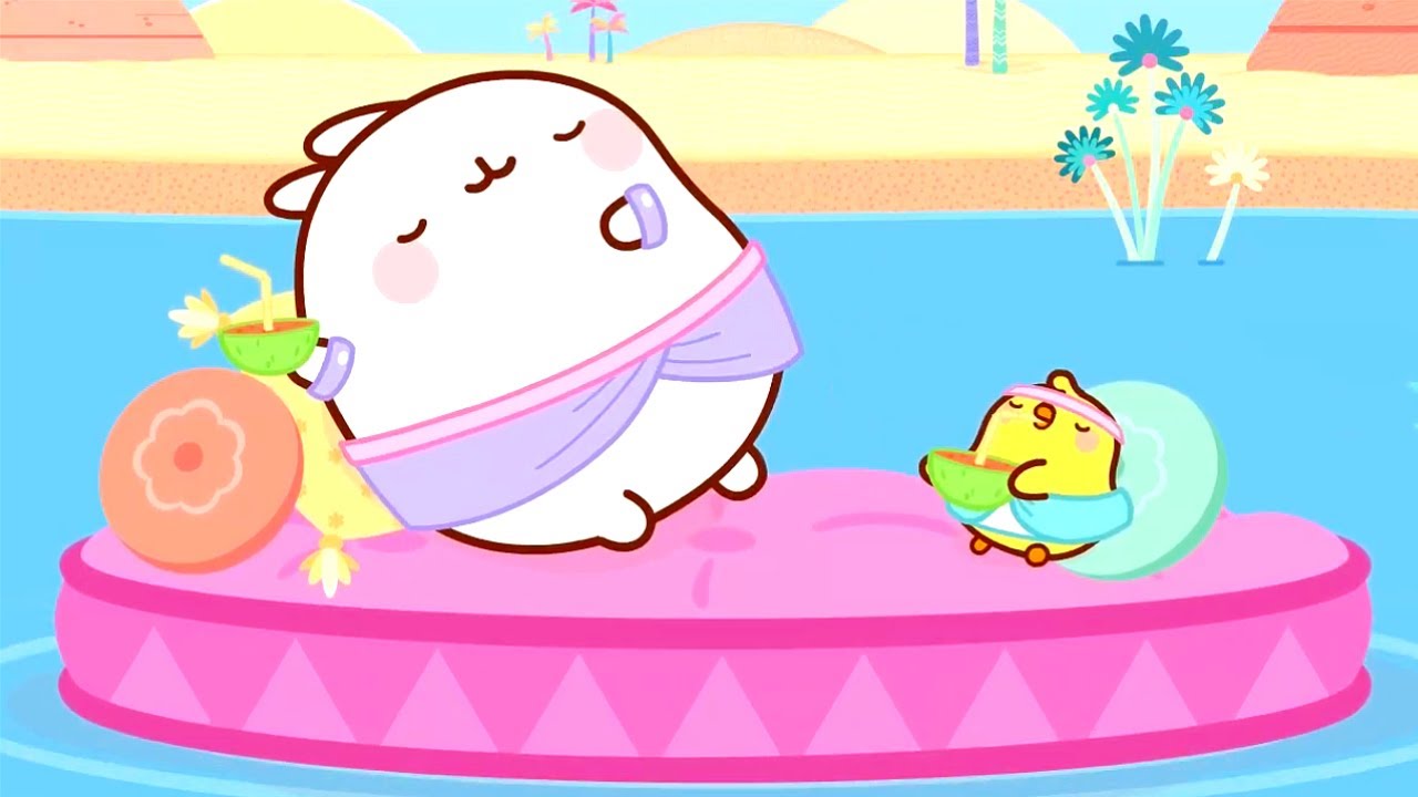 Molang   🍭REJS 🍭 Zabawne Kresk&oacute;wki Dla Dzieci 🍿 Super Toons TV Po Polsku