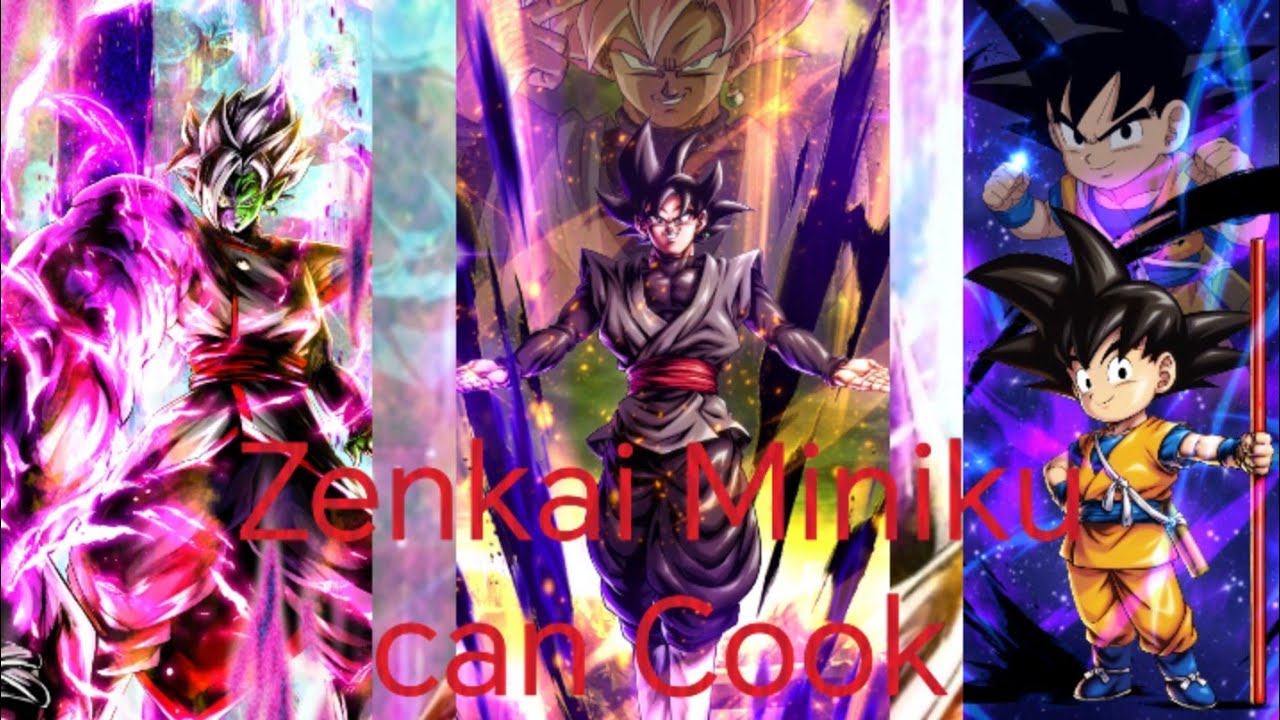 Zenkai 7 GRN Mini Daima Goku showcase | Dragon Ball Legends