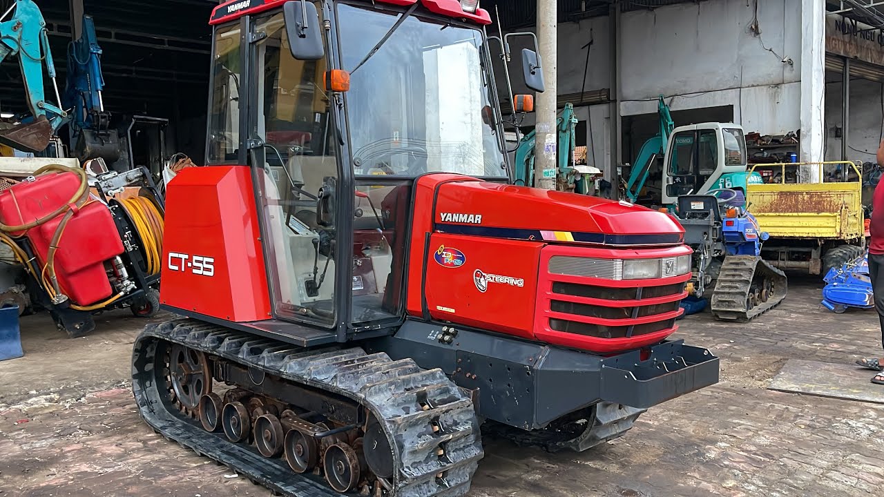 Siêu Phẩm Máy Cày Bánh Xích Yanmar CT-55 | Nông Cơ Nguyễn văn châu