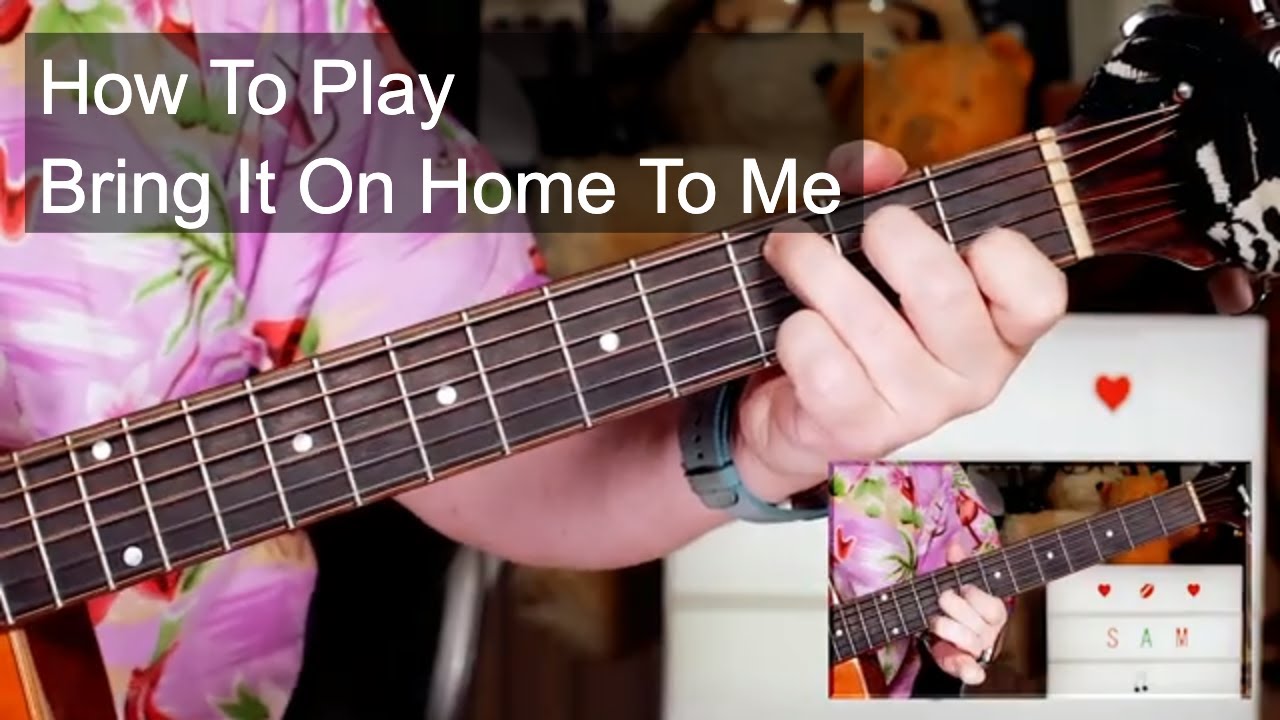 'Bring It On Home To Me' Sam Cooke Guitar Lesson