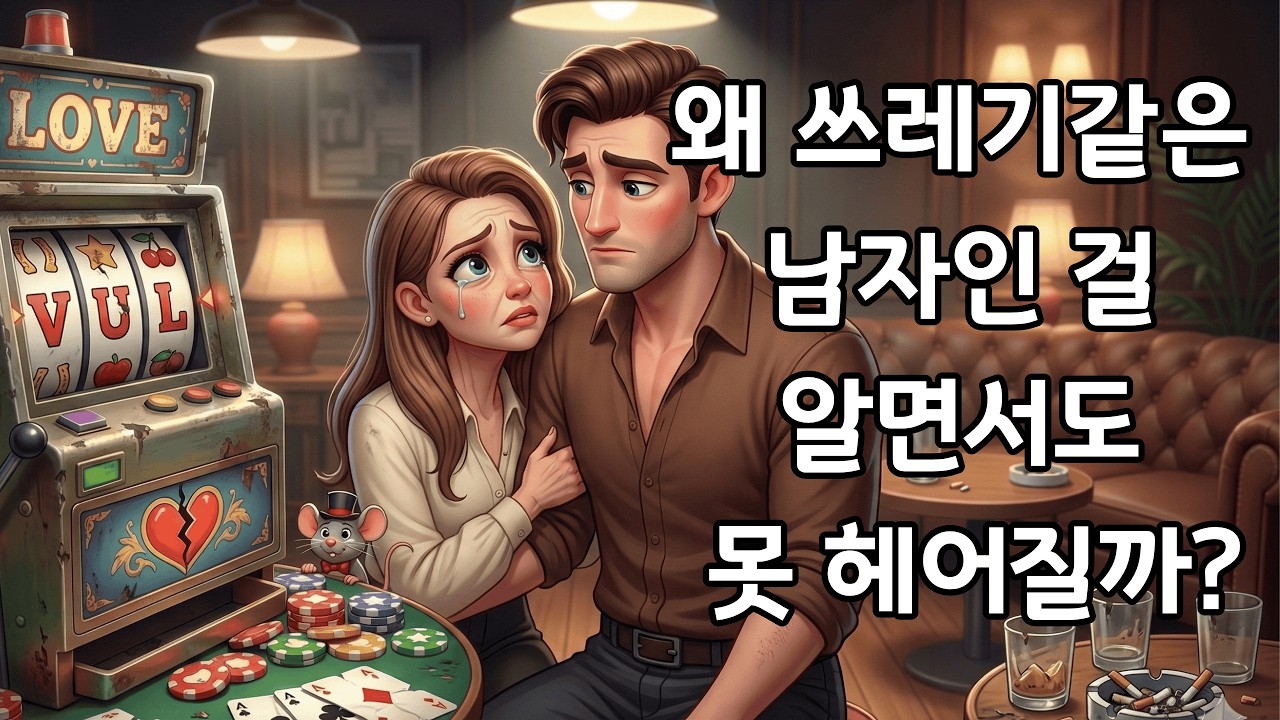 도박 중독보다 무서운 '나쁜 남자 중독'. 당신의 뇌는 지금 망가져 가고 있습니다.